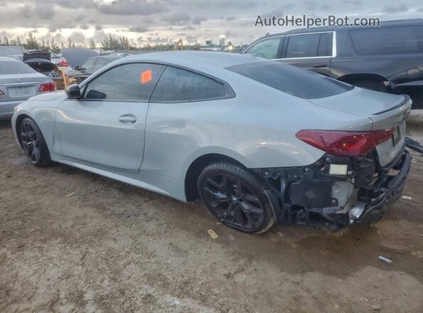 WBA43DA07SCS90461 2025 BMW 4 SERIES Gray Հետևի ձախ