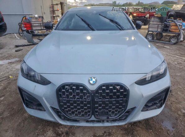 WBA43DA07SCS90461 2025 BMW 4 SERIES Gray Դիմացի տեսք