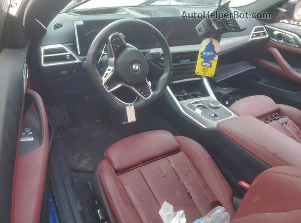 WBA43DA07SCS90461 2025 BMW 4 SERIES Gray Առջևի վահանակի տեսք