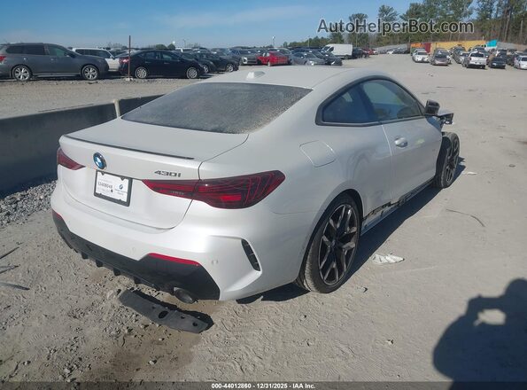 WBA43DA07TCV89546 2026 BMW 4 SERIES White Rear right