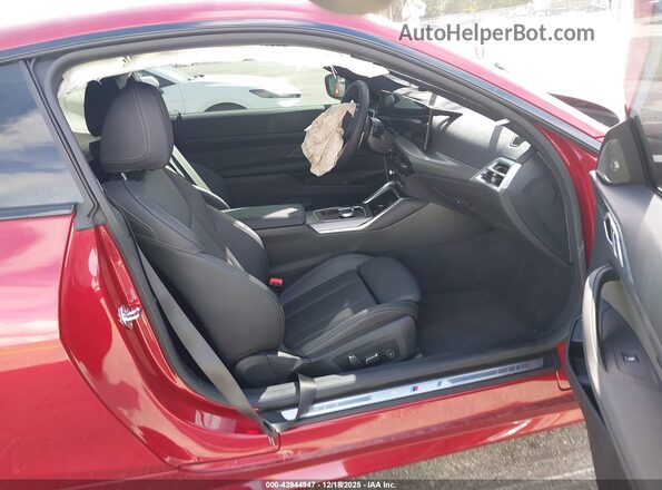 WBA43DA0XTCW62991 2026 BMW 4 SERIES Красный Вид салона спереди