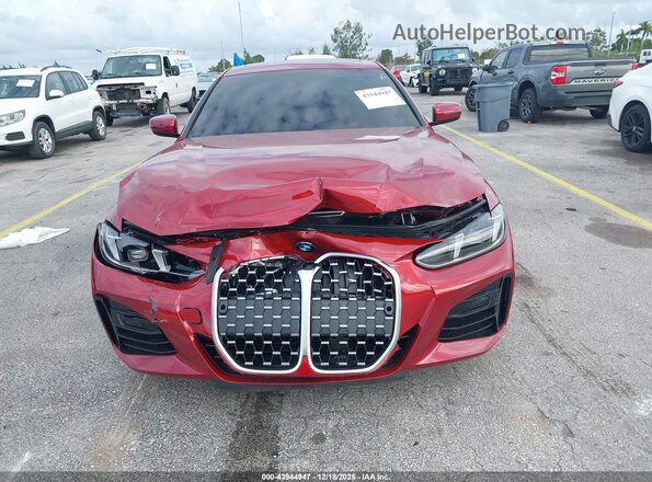 WBA43DA0XTCW62991 2026 BMW 4 SERIES Красный Вид спереди