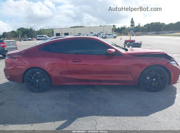 WBA43DA0XTCW62991 2026 BMW 4 SERIES Красный Вид задней части салона