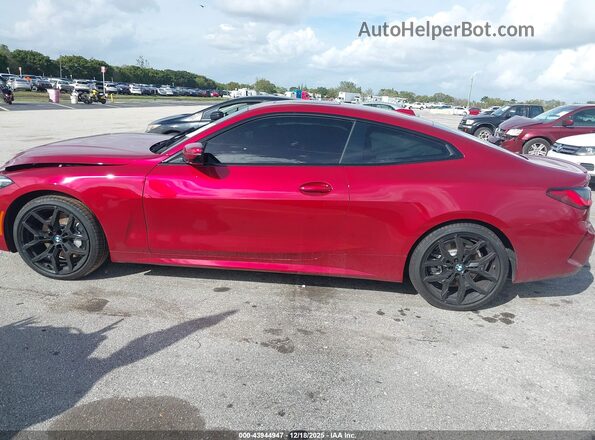 WBA43DA0XTCW62991 2026 BMW 4 SERIES Красный Панорамный вид салона 360°