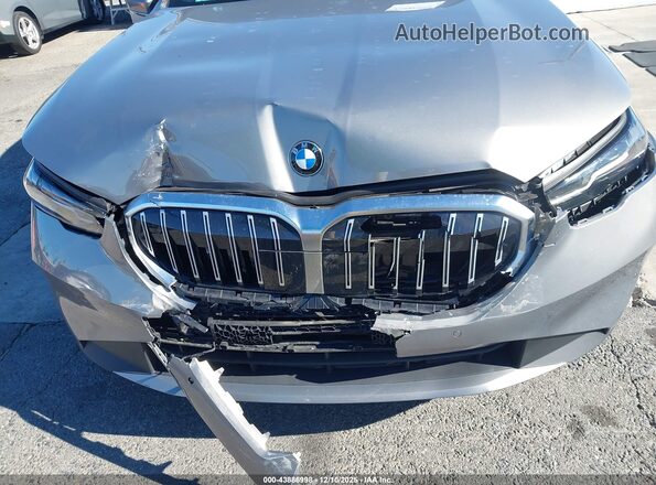 WBA43FJ03RCR94470 2024 BMW 5 SERIES Gray Вид спереду