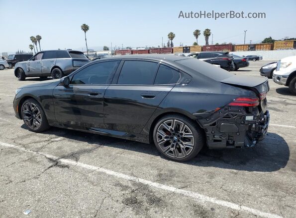 WBA43FJ0XSCU18669 2025 BMW 5 SERIES Black Հետևի ձախ