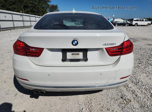WBA4A9C50GGL89232 2016 BMW 4 SERIES White Вид ззаду