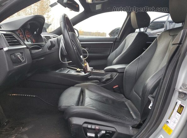 WBA4A9C54GG507248 2016 BMW 4 SERIES Silver Widok wnętrza z przodu