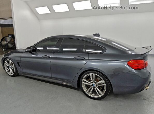 WBA4B1C54GG242913 2016 BMW 4 SERIES Gray Rear left