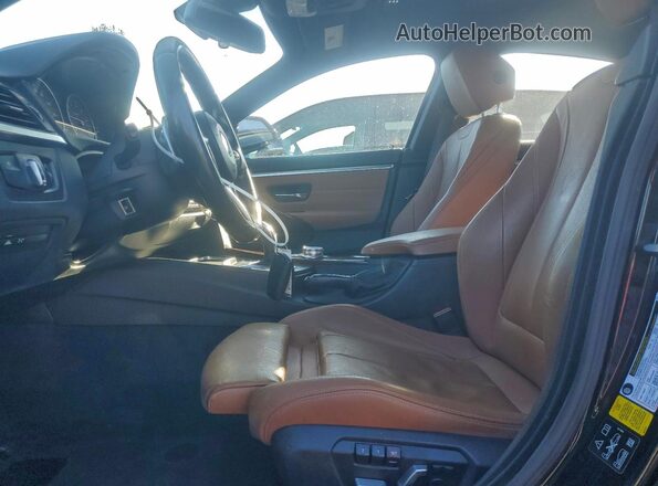 WBA4E5C55HG189512 2017 BMW 4 SERIES Black წინა სალონის ხედი