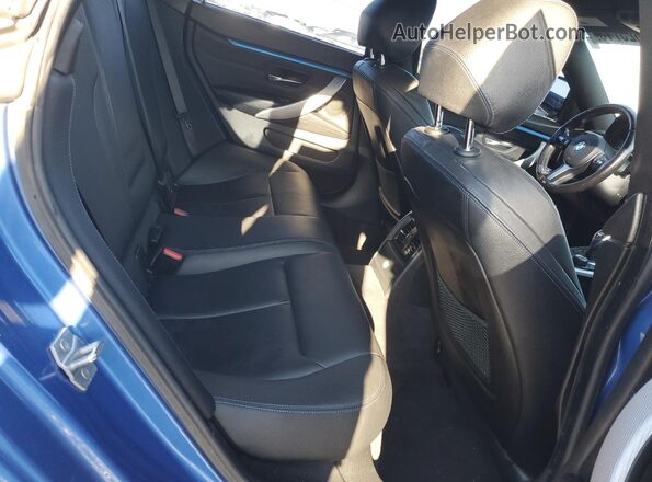 WBA4F7C34HG789042 2017 BMW 4 SERIES Blue უკანა სავარძლების ხედი