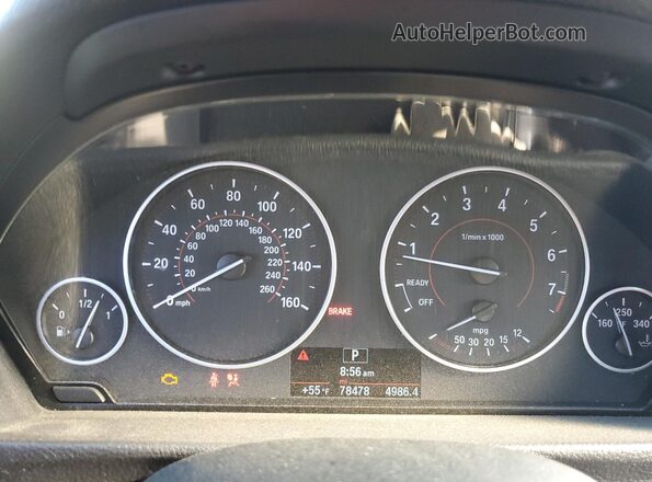 WBA4F7C34HG789042 2017 BMW 4 SERIES Blue ხელსაწყოთა პანელის ხედი