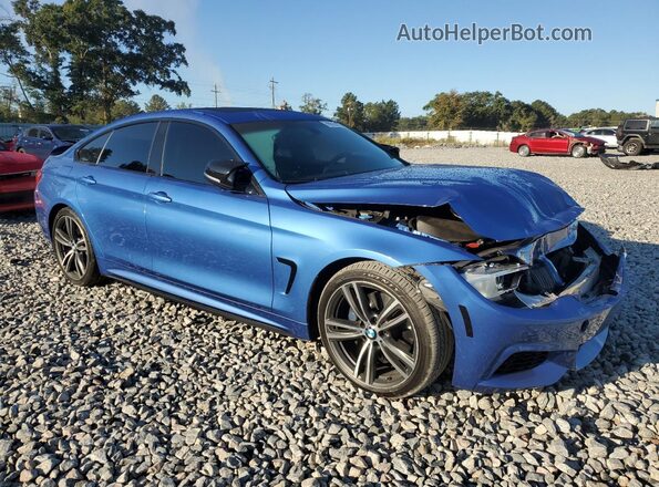 WBA4F7C34HG789042 2017 BMW 4 SERIES Blue წინა მარჯვენა