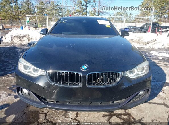 WBA4F7C35HG788661 2017 BMW 4 SERIES Black Instrument cluster view