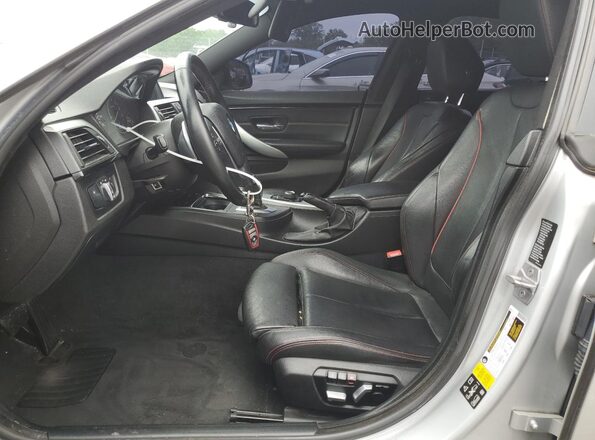 WBA4F9C33HG812824 2017 BMW 4 SERIES Silver წინა სალონის ხედი