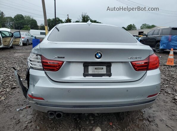 WBA4F9C33HG812824 2017 BMW 4 SERIES Silver უკანა ხედი