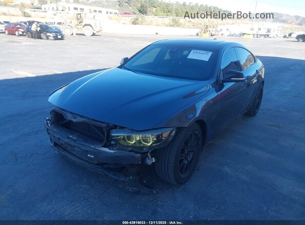 WBA4J1C01LBU68079 2020 BMW 4 SERIES Gray წინა მარცხენა ხედი სამი მეოთხედიდან