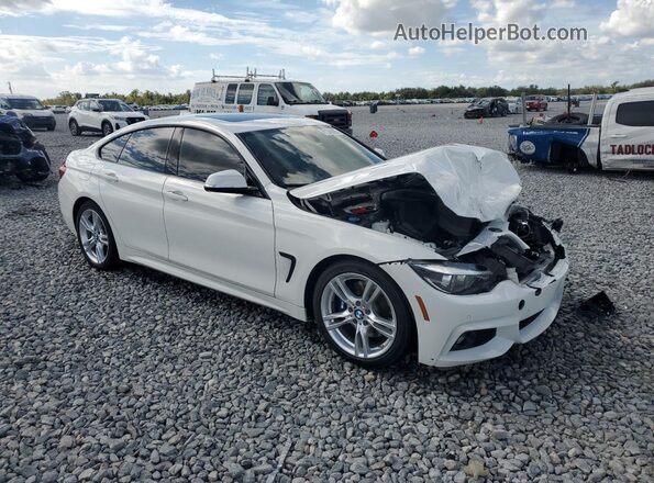 WBA4J1C07LCD11055 2020 BMW 4 SERIES Белый Передняя правая четверть