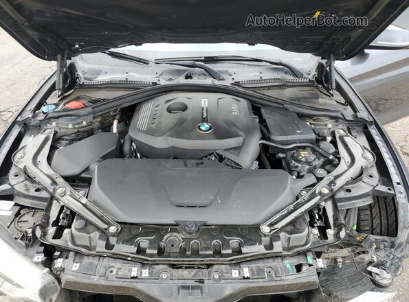 WBA4U7C50H5H19477 2017 BMW 4 SERIES Gray უკანა სალონის ხედი