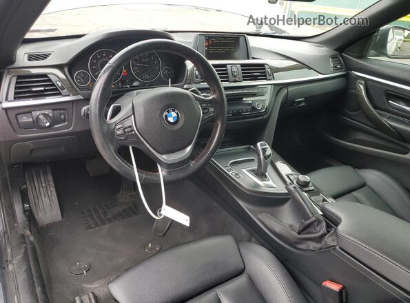 WBA4U7C50H5H19477 2017 BMW 4 SERIES Gray წინა პანელის ხედი