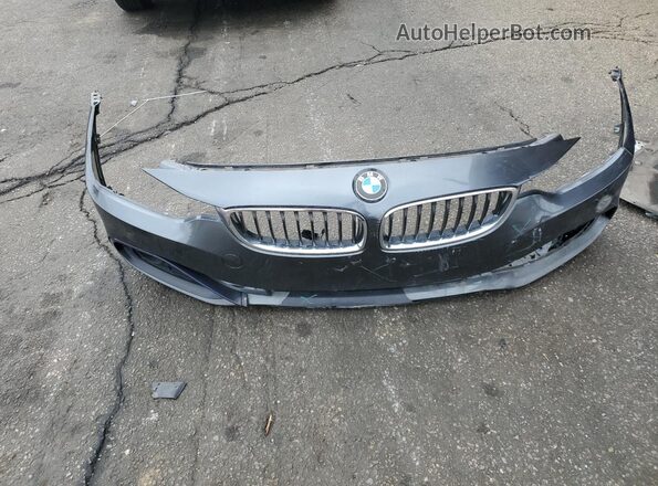 WBA4U7C50H5H19477 2017 BMW 4 SERIES Gray ძრავის განყოფილების ხედი