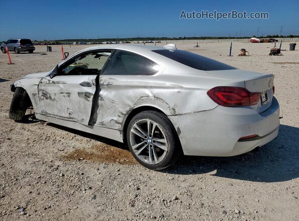 WBA4W3C02LFH52152 2020 BMW 4 SERIES White Հետևի ձախ