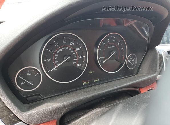 WBA4W5C09LFH33173 2020 BMW 4 SERIES Gray ხელსაწყოთა პანელის ხედი