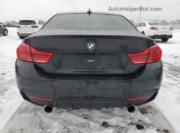 WBA4W9C52JAC08923 2018 BMW 4 SERIES Black Widok z tyłu