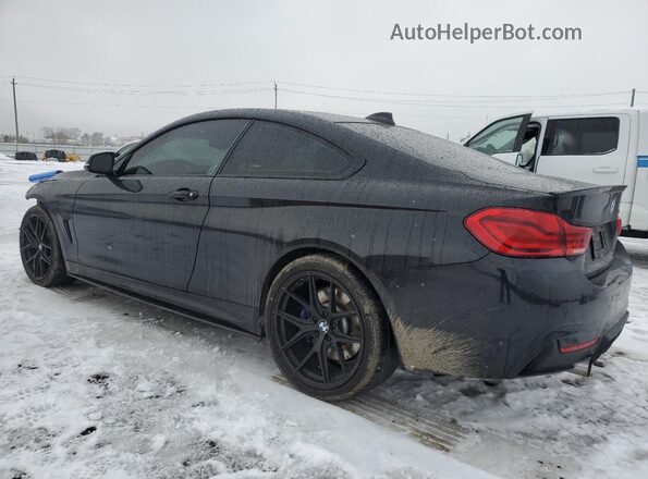 WBA4W9C52JAC08923 2018 BMW 4 SERIES Black Tył lewy
