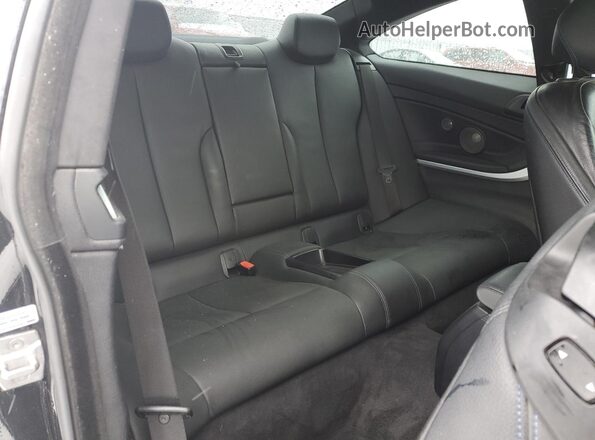 WBA4W9C52JAC08923 2018 BMW 4 SERIES Black Widok tylnych siedzeń