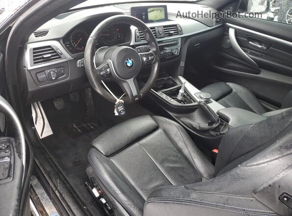 WBA4W9C52JAC08923 2018 BMW 4 SERIES Black Widok deski rozdzielczej