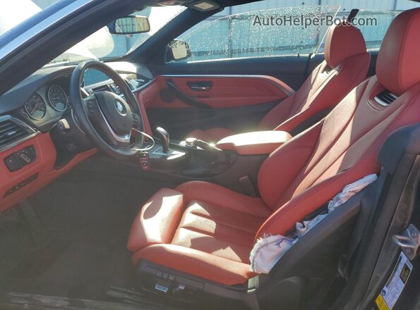 WBA4Z1C00L5R65616 2020 BMW 4 SERIES Charcoal Вид салону спереду