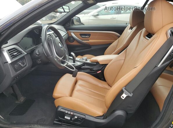 WBA4Z3C04L5P46962 2020 BMW 4 SERIES Серый Вид салона спереди