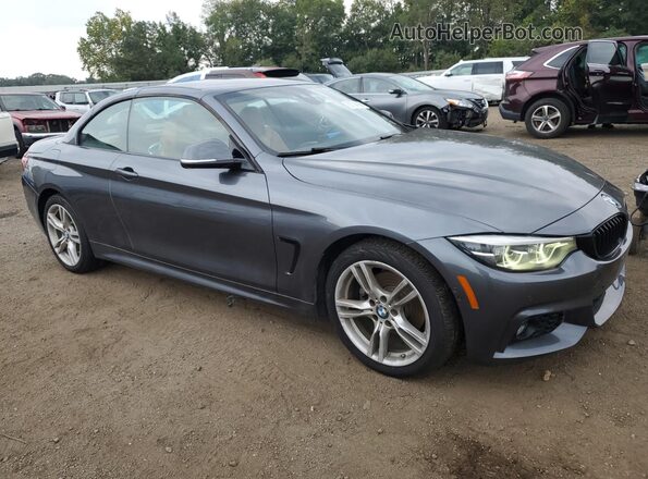 WBA4Z3C04L5P46962 2020 BMW 4 SERIES Серый Передняя правая четверть