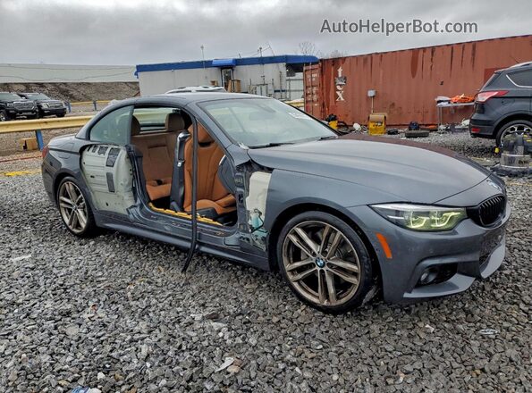 WBA4Z5C03L5S09365 2020 BMW 4 SERIES Gray Delantero derecho