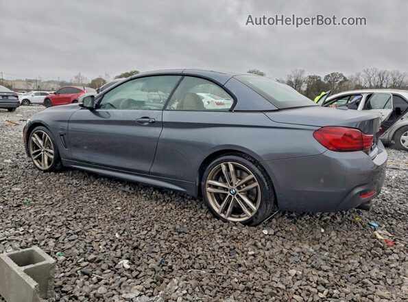 WBA4Z5C03L5S09365 2020 BMW 4 SERIES Gray Trasero izquierdo