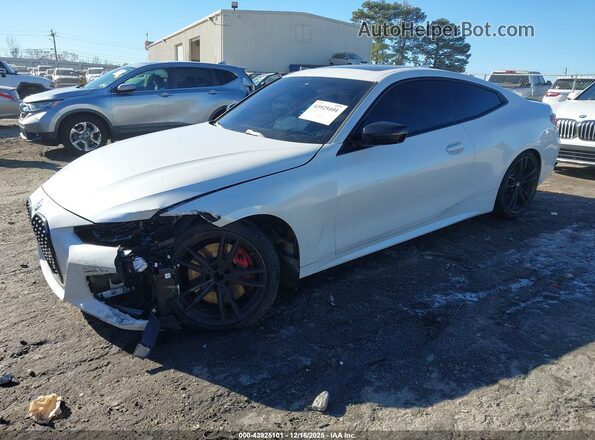 WBA53AP00PCM84766 2023 BMW 4 SERIES Белый Передняя левая четверть