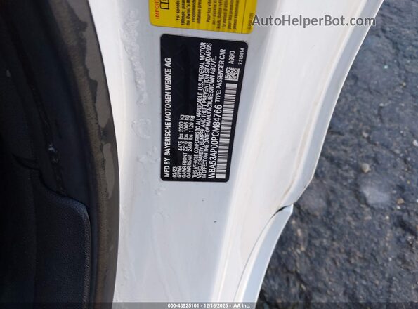 WBA53AP00PCM84766 2023 BMW 4 SERIES Белый Вид подкапотного пространства