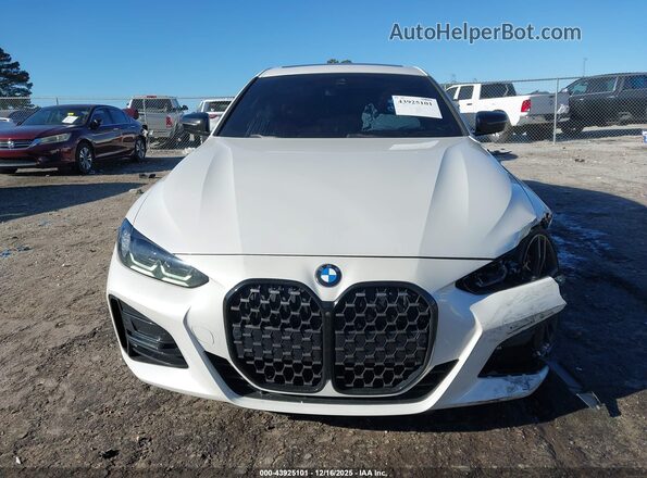 WBA53AP00PCM84766 2023 BMW 4 SERIES Белый Вид щитка приборов