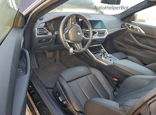 WBA53AP01MCF75981 2021 BMW 4 SERIES Black Вид панелі приладів