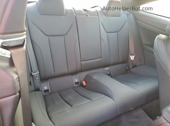 WBA53AP01MCF75981 2021 BMW 4 SERIES Black Вид задніх сидінь