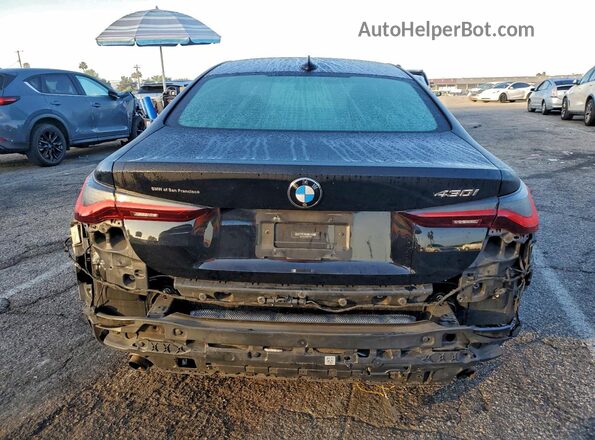 WBA53AP01MCF75981 2021 BMW 4 SERIES Black Вид ззаду