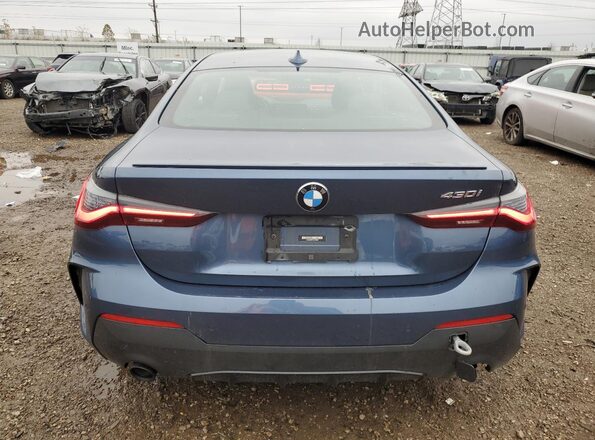 WBA53AP01NCJ79838 2022 BMW 4 SERIES Blue Vista trasera