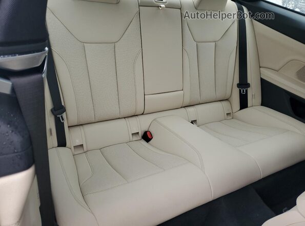 WBA53AP01PCM38170 2023 BMW 4 SERIES White Rear seats view