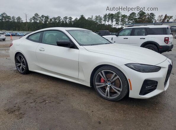 WBA53AP01PCM38170 2023 BMW 4 SERIES White Front right