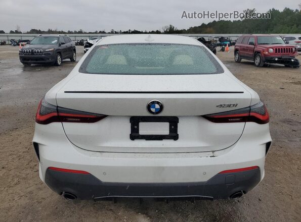 WBA53AP01PCM38170 2023 BMW 4 SERIES White Rear view