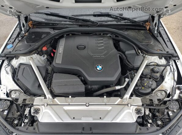 WBA53AP01PCM38170 2023 BMW 4 SERIES White Rear interior view