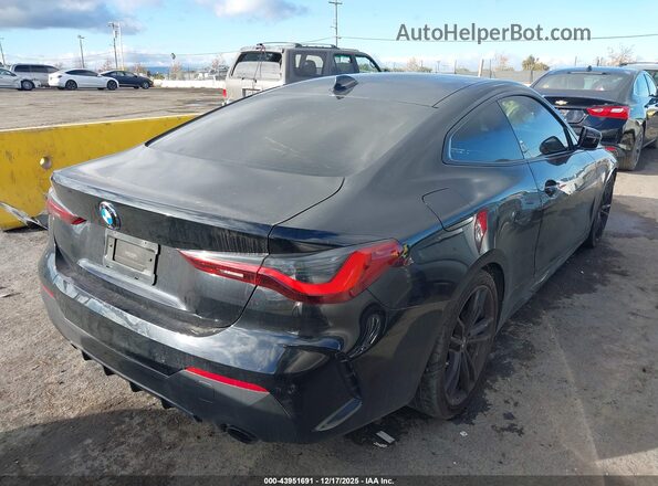 WBA53AP02MCG59937 2021 BMW 4 SERIES Black Tył prawy