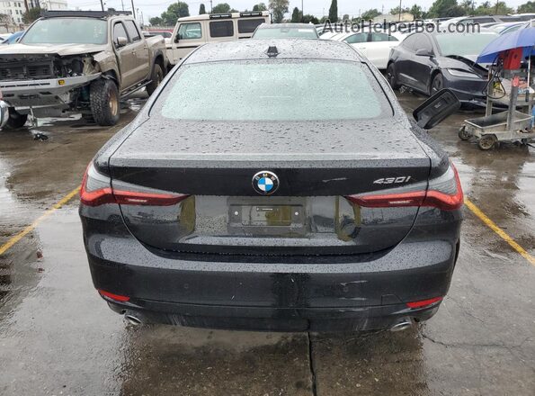 WBA53AP02RCP14956 2024 BMW 4 SERIES Black Вид ззаду