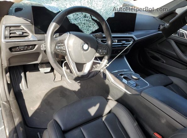 WBA53AP03RCN89434 2024 BMW 4 SERIES Black Dashboard view